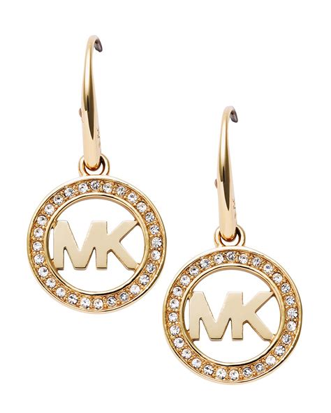 michael kors locket earrings